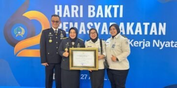 Klinik Lapas Pekanbaru Ukir Prestasi Nasional, Kalapas Terima Penghargaan di Tasyukuran HBP ke-62