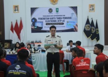 Lapas Pekanbaru Gandeng Disdukcapil Riau, 176 Warga Binaan Ikuti Perekaman Data Kepundudukan dan Penerbitan KTP-el
