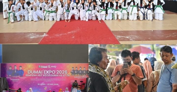 Kegiatan Dumai Expo 2026 Malam Ke-4 di Taman Bukit Gelanggang Kota Dumai Semakin Meriah 