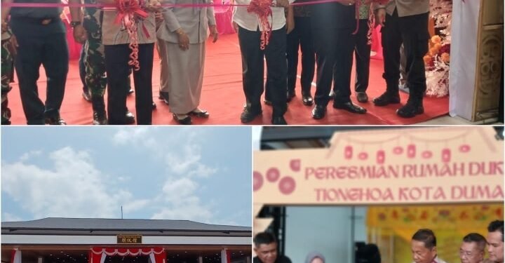 Wawako Dumai Resmikan Rumah Duka Tionghoa, Tegas Perkuat Harmoni
