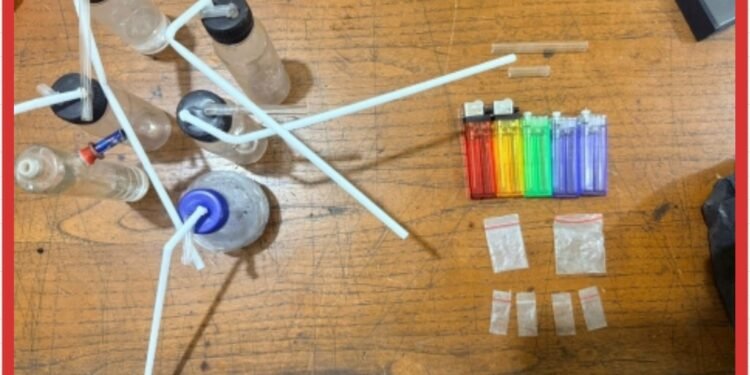 Kolaborasi Polres Binjai dengan BNNK Binjai Gerebek Sarang Narkoba, Dua Orang Diamankan