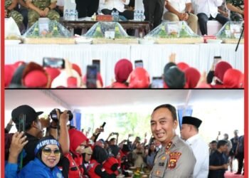 Wujudkan Presisi Polri, Polda Sumsel Kawal Aksi Damai 416 Buruh dan Gelar Potong Tumpeng Bersama di DPRD Sumsel