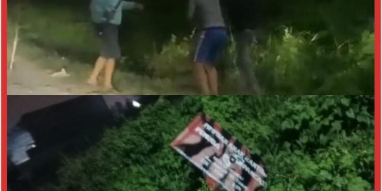 Pengerusakan Plank Pemuda Pancasila Diduga Disengaja, PAC PP Percut Sei Tuan Siap Tempuh Jalur Hukum