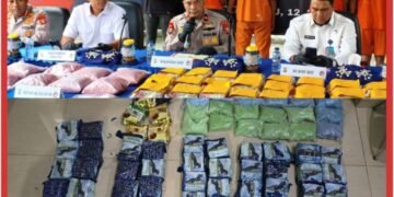 Sikat Narkoba! Tahun 2025 Polda Riau Sita Nakroba 2 ton Lebih, Sampai April 2026 Surah Mencapai 213 Kg 