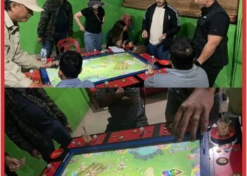Polres Karo Gerebek Judi Tembak Ikan di Tigabinanga, Dua Perempuan Diamankan