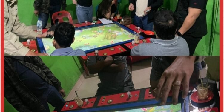 Polres Karo Gerebek Judi Tembak Ikan di Tigabinanga, Dua Perempuan Diamankan