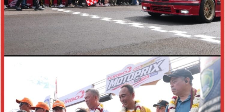 Kapolda Sumsel Laksanakan Flag Off Final Race Kejurnas Motoprix, Dorong Industri Kreatif dan Pemuda di Lahat