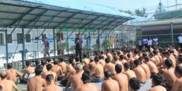Sehat dan Produktif dari Balik Jeruji: Warga Binaan Lapas Pekanbaru Antusias Ikuti Senam Pagi dan Edukasi Kesehatan Gigi