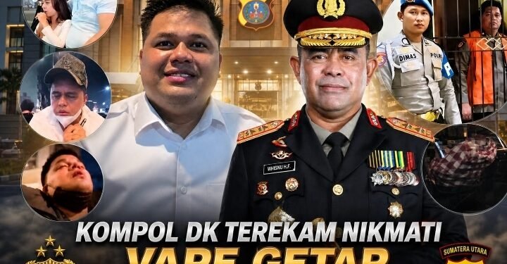Kompol DK Terekam Nikmati Vape Getar: Kapolda Sumut Diminta Tak Cuma Patsus, Tapi Pecat dan PTDH!