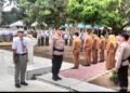 Kapolsek Jadi Pembina Upacara di SMU Negeri 1 Secanggang 