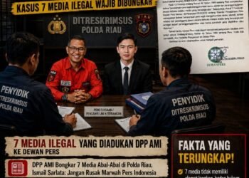“Jangan Berlindung di Balik Label Pers!” DPP AMI Desak Polda Riau Bongkar Media Abal-Abal