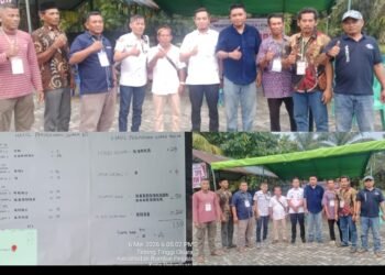 Pemilihan Ketua RW 03 Kelurahan Tebing Tinggi Okura Berjalan Aman dan Damai