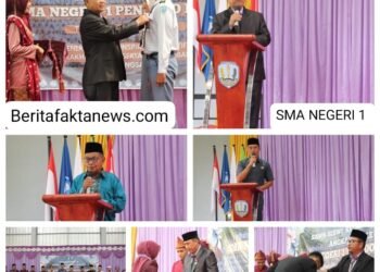 Purnawiyata SMA Negeri 1 Pendopo Barat: Lepas Lulusan dan Hargai Pengabdian Kepala Sekolah Pensiun