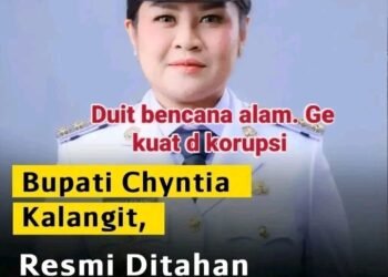 Dana Korban Erupsi Diduga Dikorupsi, Bupati Sitaro Ditahan Kejati Sulut