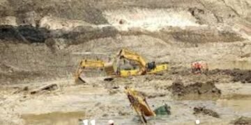 Tambang Timah Ilegal Kembali Beroperasi di Lingga, Terduga Tiga Pelaku Usaha Sebagai Penadah.
