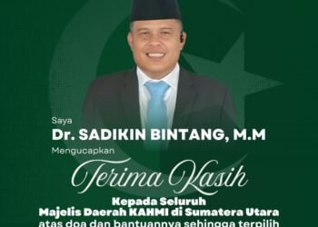 DR. H. Sadikin Bintang, MM Terpilih Menjadi Presidium KAHMI SUMUT Periode 2026-2031