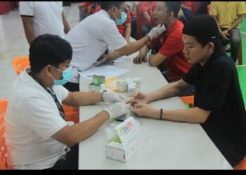 Lapas Pekanbaru Gandeng Puskesmas Sapta Taruna, Warga Binaan Antusias Ikuti Cek Kesehatan Gratis
