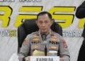 Kapolda Lampung Pimpin Press Release Pengungkapan Curanmor yang Tewaskan Anggota Polisi
