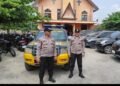 Polsek Stabat Laksanakan Pengamanan Ibadah Minggu, Wujud Kehadiran Polri Berikan Rasa Aman Kepada Masyarakat