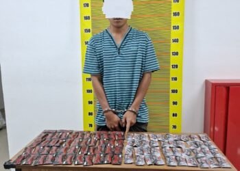 Undercover Buy Bongkar Peredaran Liquid Narkotika di Hamparan Perak, Puluhan Cartridge Yakuza Disita