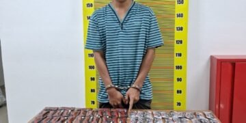 Undercover Buy Bongkar Peredaran Liquid Narkotika di Hamparan Perak, Puluhan Cartridge Yakuza Disita