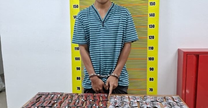 Undercover Buy Bongkar Peredaran Liquid Narkotika di Hamparan Perak, Puluhan Cartridge Yakuza Disita