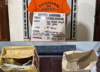 Polres Pematangsiantar Ungkap Peredaran Ganja 7 Kg, Satu Tersangka Ditangkap