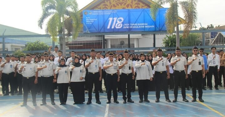 Lapas Pekanbaru Gelar Upacara Harkitnas ke-118, Teguhkan Semangat Kebangsaan dan Pengabdian