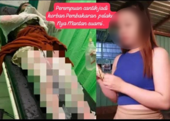 Tragis Perempuan Cantik Mantan Istri Jadi Korban Pembakaran Oleh Mantan Suami Siri, Pelaku Kabur Usai Beraksi.