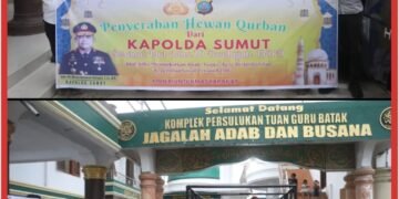 Kapolda Sumut Serahkan Sapi Kurban 600 Kg ke Persulukan Serambi Babussalam Simalungun, TGB: Jadikan Idul Adha Momentum Perkuat Persatuan Bangsa