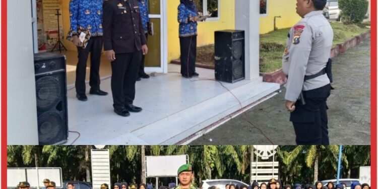 Wakapolsek Secanggang Pimpin Upacara Bendera Peringatan Hari Lahir Pancasila 