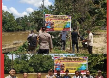 Warga Muak, Polisi Bergerak! PETI di Sungai Pawan Jadi Target Penertiban
