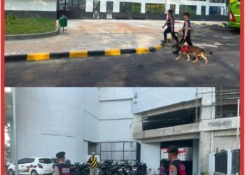 Unit K-9 Polda Sumut Turun ke Stadion Teladan, Perkuat Pengamanan Piala AFF U-19 2026