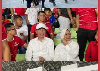 Dihadiri Jokowi dan Disaksikan 20 Ribu Penonton, Pengamanan Polda Sumut pada Laga Indonesia vs Vietnam Berjalan Optimal