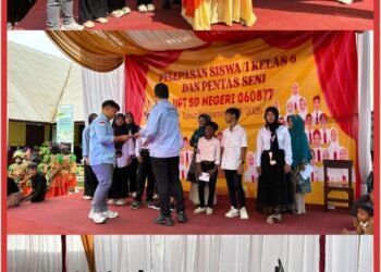 Yayasan Nusantara Alam Abadi Dan Rel MBG Baksos di SDN 060877