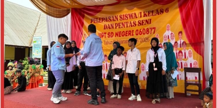 Yayasan Nusantara Alam Abadi Dan Rel MBG Baksos di SDN 060877