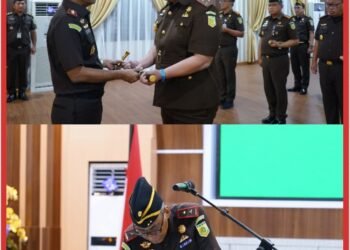Dilantik Kajati Sumut, Muhammad Junaidi Jabat Kajari Padang Lawas