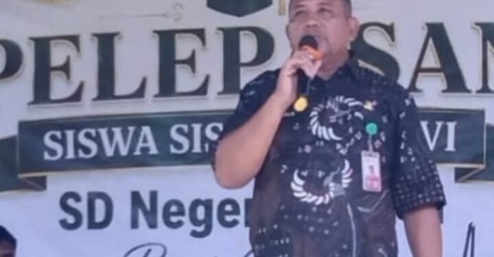 SDN 050711 Pasar Gunung Kelurahan Hinai Kiri Gelar Acara Pelepasan Siswa-Siswi Kelas Vl