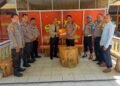 Kapolsek Secanggang Pimpin Giat Pelepasan Purna Tugas Personel 