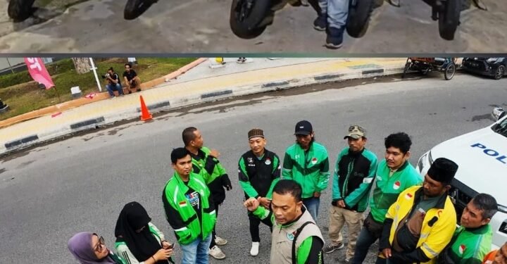 Medan Makin Aman, Pengemudi Ojol Nyaman Bekerja Menafkahi Keluarga