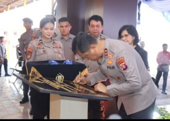 Peresmian Renovasi Mako, Ditsamapta Polda Kalteng Siap Tingkatkan Kinerja