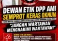 Dewan Etik DPP AMI Semprot Keras Oknum yang Kritik Produk Jurnalistik Soal Coffee Morning Disdik Riau: “Jangan Wartawan Menghakimi Wartawan!”