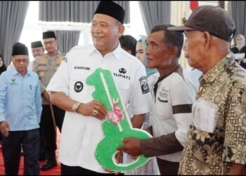 Syah Afandin Apresiasi Baznas Salurkan Bantuan Rp224 Juta untuk Warga Langkat