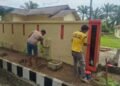 Sambut HUT Bhayangkara Ke-80 Tahun 2026, Personel Polsek Secanggang Laksanakan Giat Goro Bersih-Bersih Lingkungan Mako Polsek