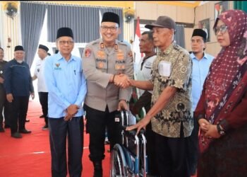 Kapolres Langkat Apresiasi Pendistribusian Bantuan Baznas untuk Masyarakat yang Membutuhkan