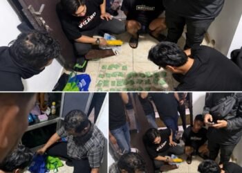 Operasi Gabungan Bongkar Jaringan Narkoba Lintas Provinsi, 11.443 Ekstasi dan 1,4 Kg Sabu Disita