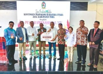 Pesparawi Toba ke Manokwari: Sabam Rajagukguk Beri Dukungan Kasih