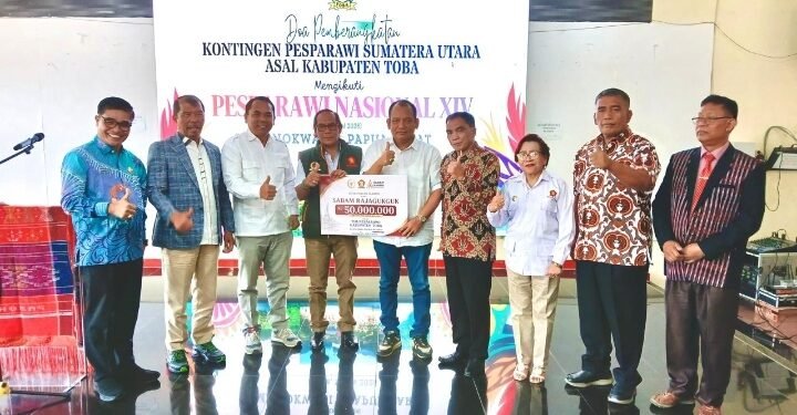 Pesparawi Toba ke Manokwari: Sabam Rajagukguk Beri Dukungan Kasih