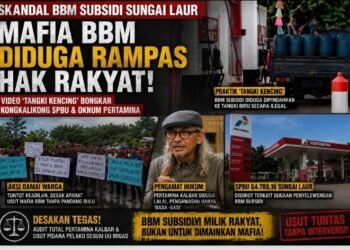 Skandal BBM Subsidi Sungai Laur Meledak! Dugaan Gurita Mafia, Praktik “Tangki Kencing”, dan Bayang-Bayang Karpet Merah Kekuasaan