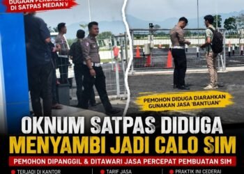 Dugaan Percaloan SIM Muncul di Satpas Polrestabes Medan.